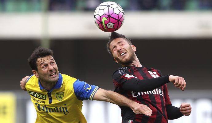 CM STADIO: Chievo-Milan 0-0. Abate: 'Il 6° posto non basta'