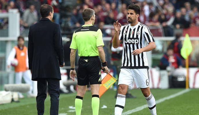 'Questo è scemo': Khedira rischia 2 turni