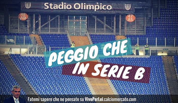 Hanno distrutto il derby di Roma: niente tifosi, peggio che in B. Ecco i colpevoli