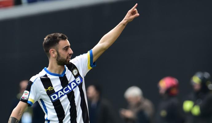 Udinese, Bruno Fernandes nel mirino del Porto