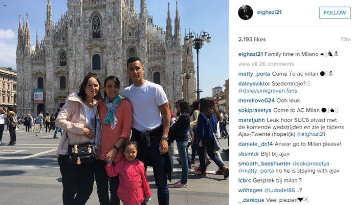 El Ghazi is in Milan!