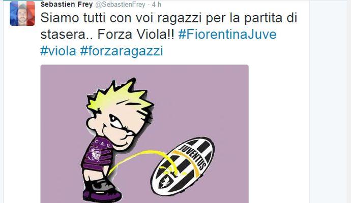 L'ex viola Frey fa infuriare la Juve 