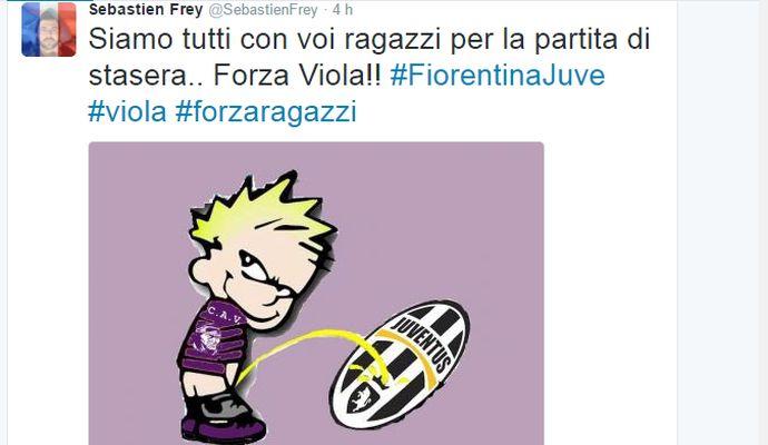 L'ex viola Frey fa infuriare la Juve