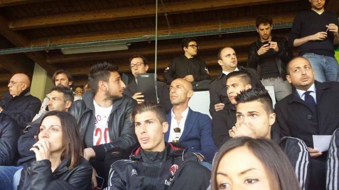 Milan, Galliani e Donnarumma a vedere la Primavera FOTO