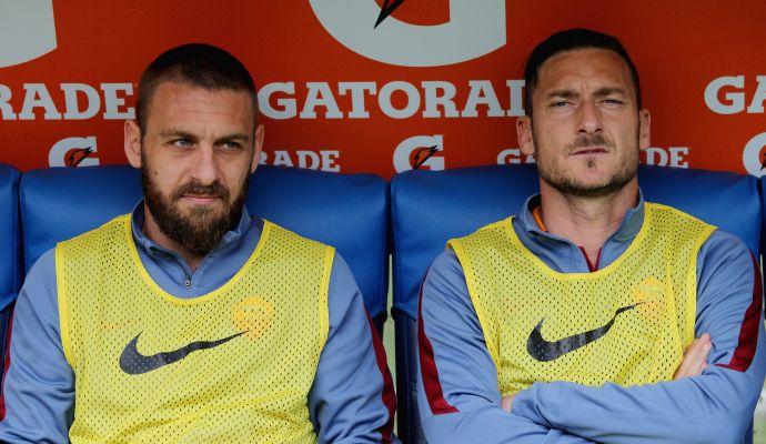 Roma: Nainggolan, Totti e Vainqueur si allenano a parte