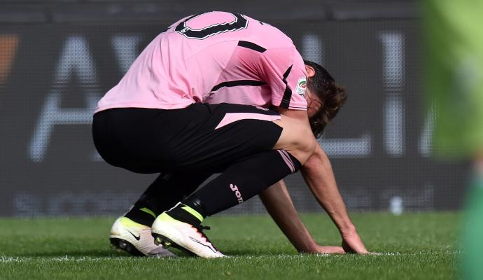 Palermo, Vazquez acciaccato