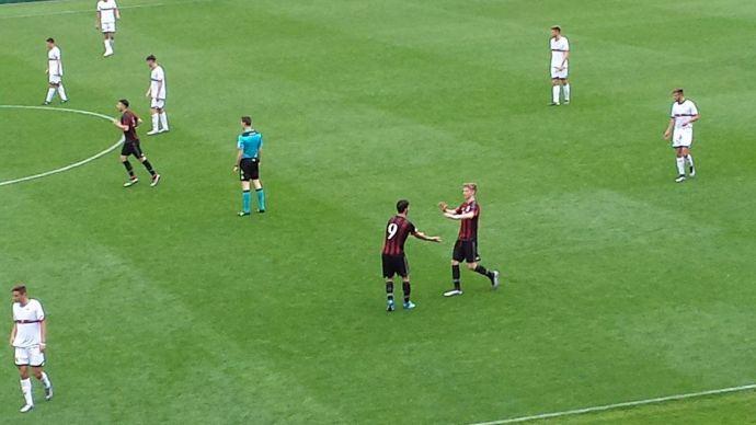 Primavera, Milan-Genoa 3-2: Vido e Cutrone show