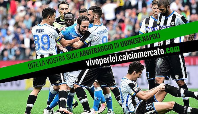 Udinese-Napoli: LA MOVIOLA 