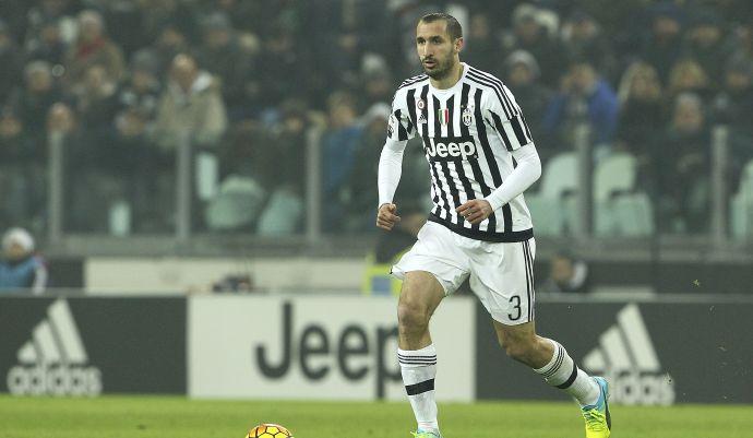 Juventus, UFFICIALE: Chiellini fuori 20 giorni, finale di Coppa Italia a rischio