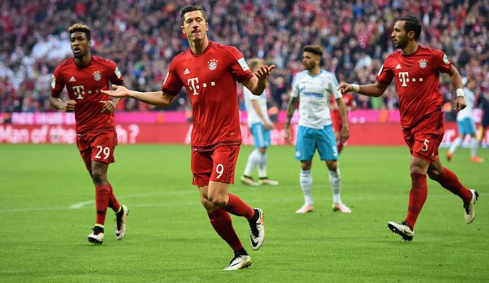 Bundesliga: Bayern-Schalke 3-0. Leverkusen 3°, Wolfsburg ko