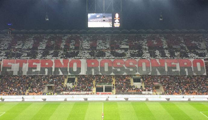 Milan-Juventus: l'ultimo saluto di San Siro a Cesare Maldini FOTO