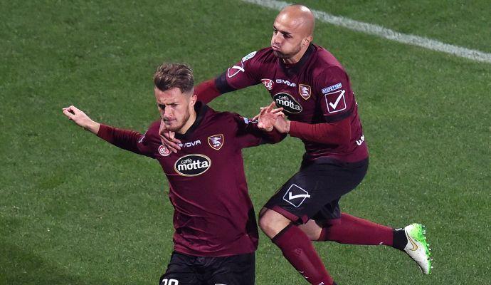 Pro Vercelli - Salernitana: le formazioni ufficiali