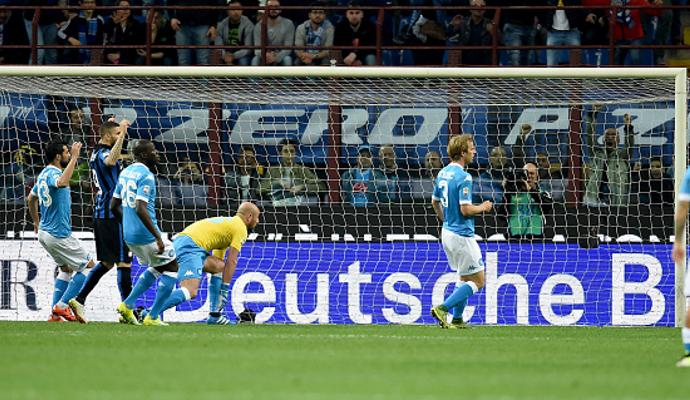 MOVIOLA Inter-Napoli: irregolare l'1-0