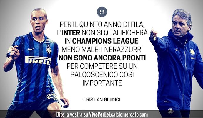 Intermania: ciao Champions, meno male