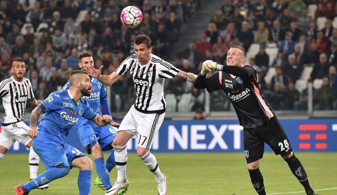 VIDEO Juve altri passi verso lo scudetto. Riecco Mandzukic, Chiellini si ferma