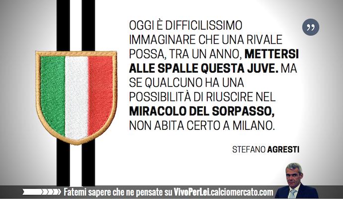 JUVE CAMPIONE: può esser raggiunta? Forse da Napoli e Roma, non da Milano