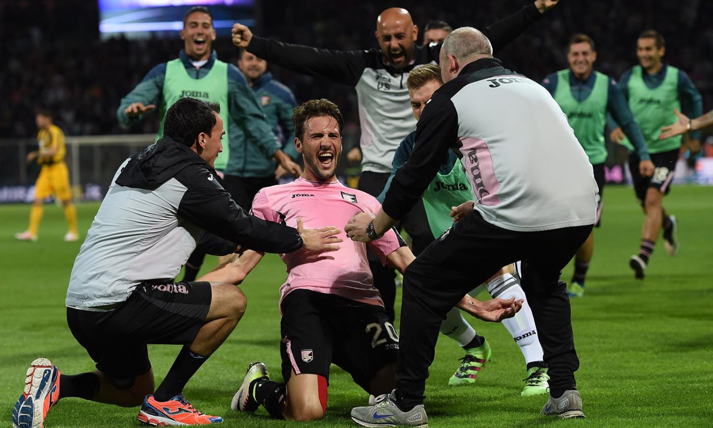 Palermo-Hellas Verona 3-2: il tabellino