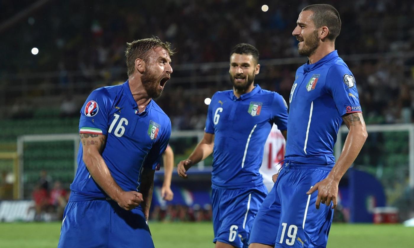 Italia, le pagelle di CM: De Rossi torna leader in mezzo, male Insigne ed Eder