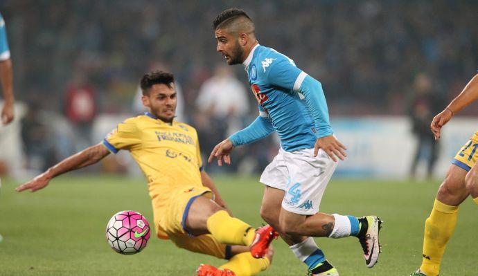 Napoli-Frosinone: flurry of bets on player being sent-off, Ministry of Interior alerted