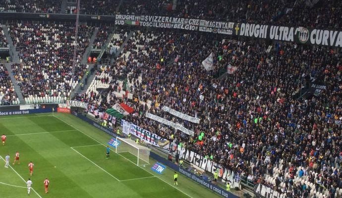 Juve: la Curva Sud ringrazia Allegri