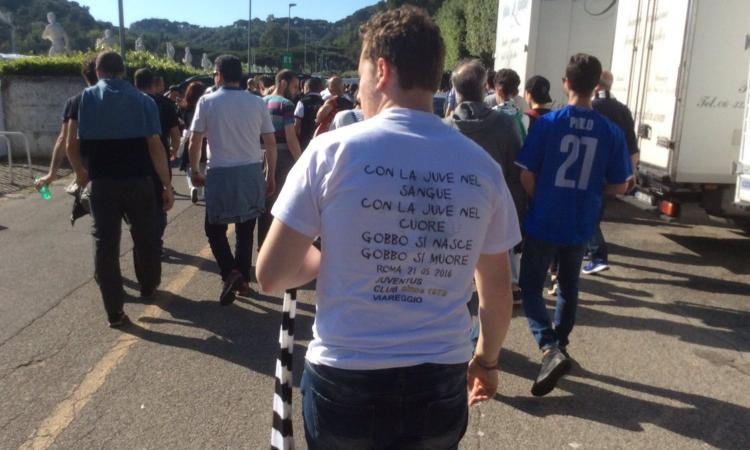 Juventus: tutta la giornata di avvicinamento alla finale. FOTO e VIDEO