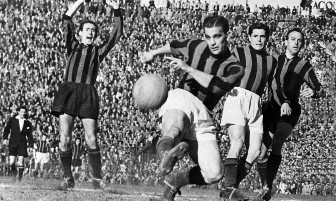 Il Pompiere Nordahl: la bandiera del Milan che tramontò alla Roma 