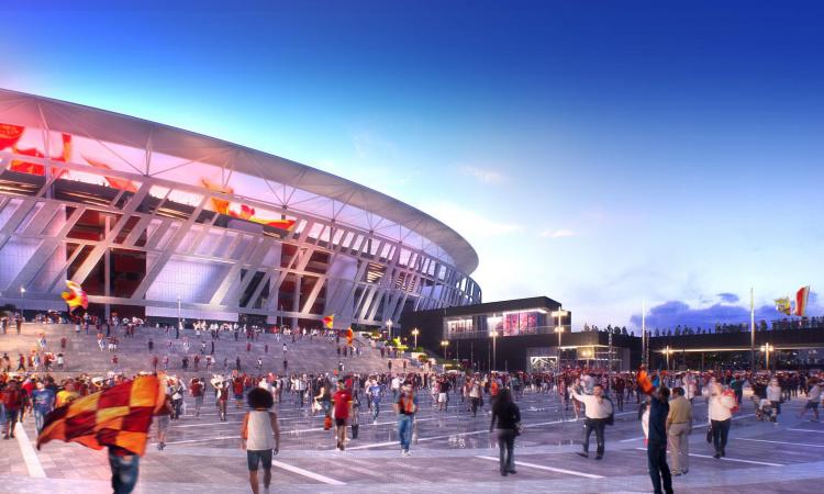 Roma, la giunta Raggi approva la delibera sul nuovo stadio: voto in aula la prossima settimana