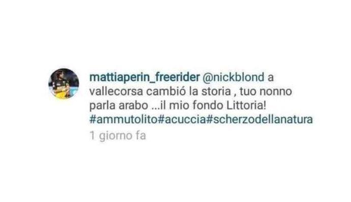 Perin choc su Instagram: insulta i tifosi