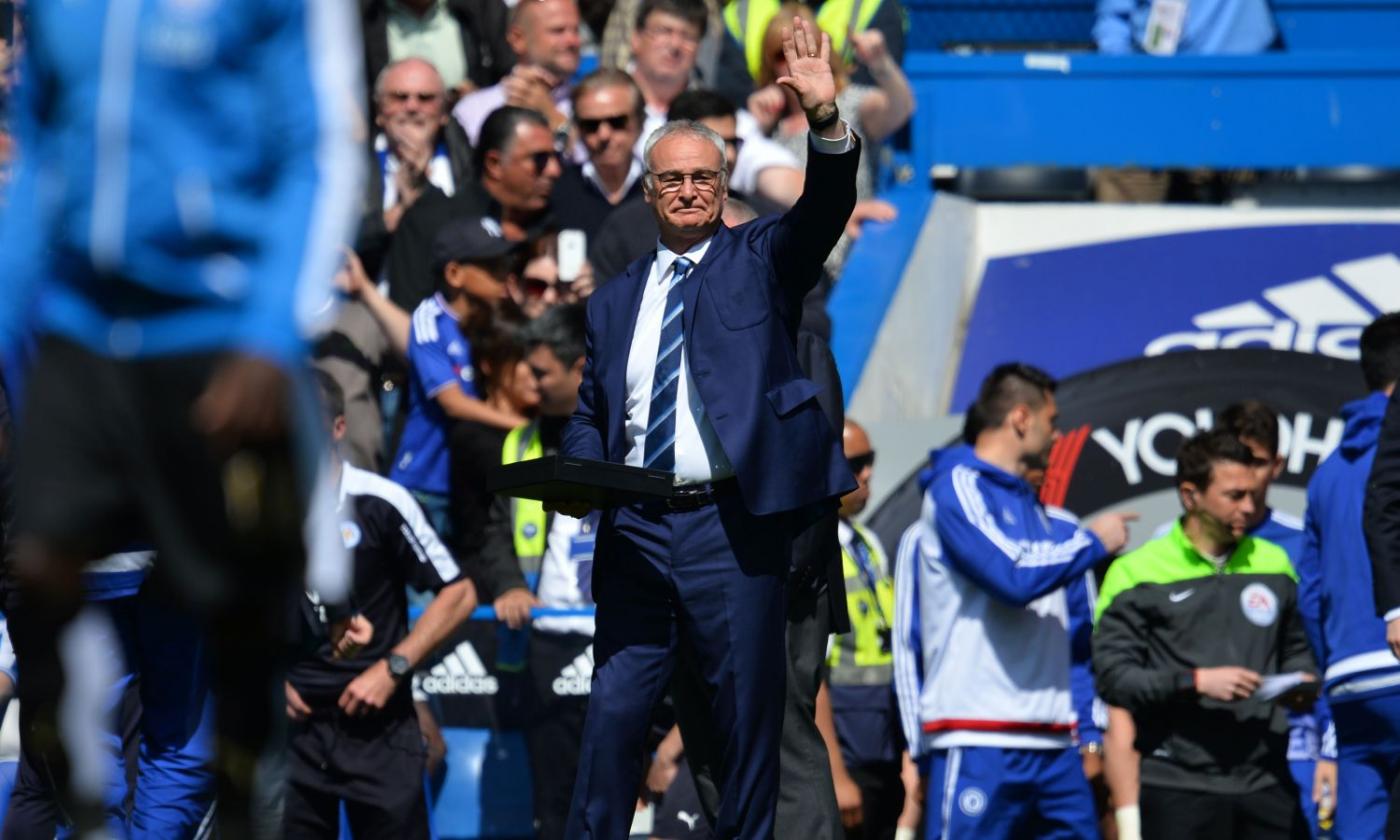 Guard of honour: il Chelsea omaggia Ranieri