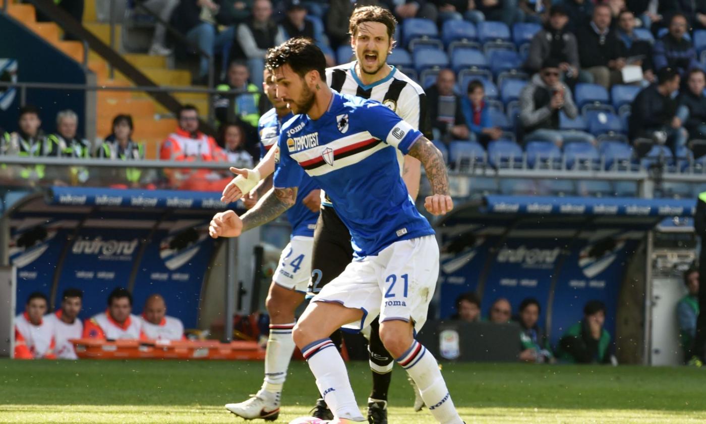 Sampdoria-Napoli, si raffreddano le piste Soriano e Valdifiori