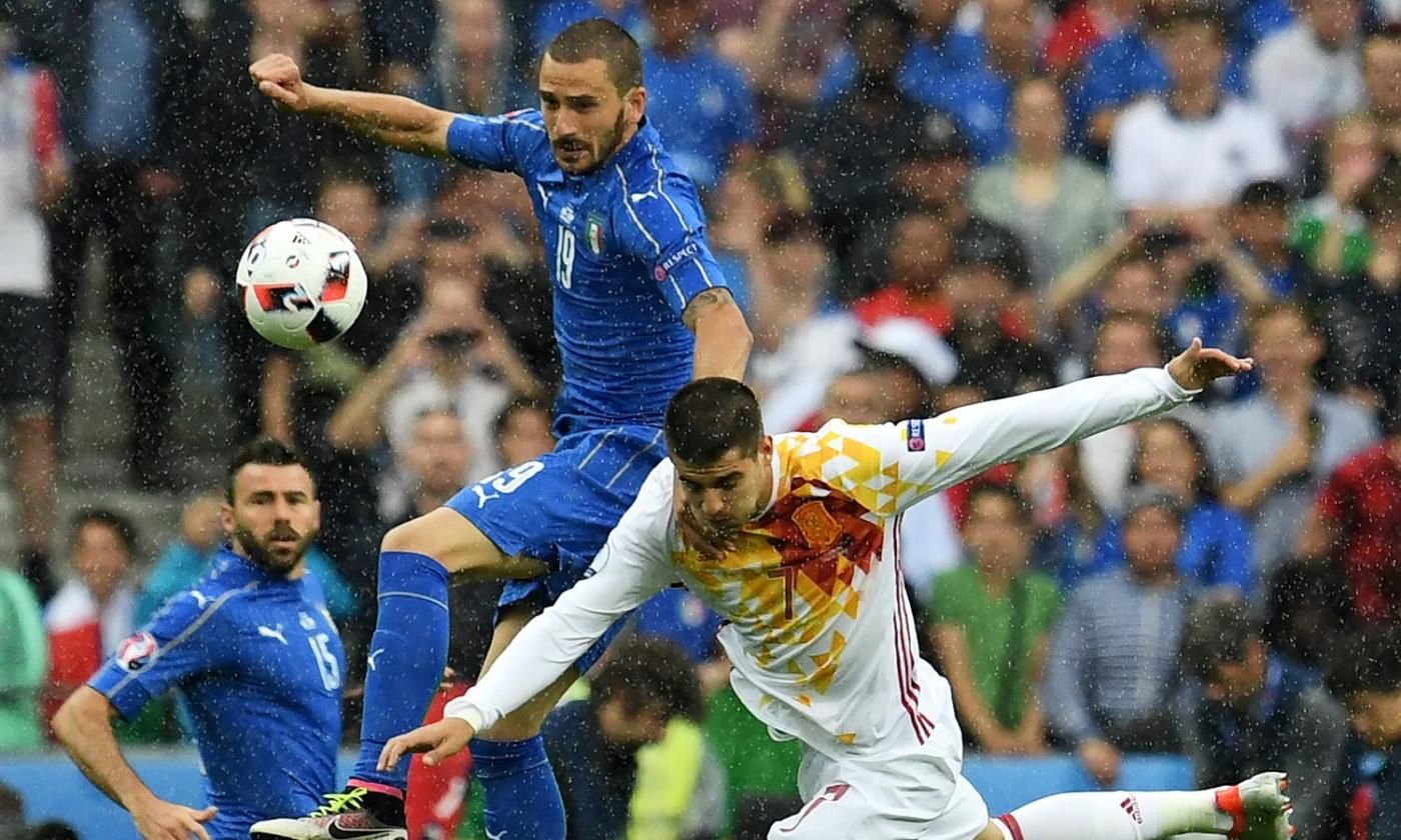 Bonucci al fratello Morata: 'Bello sfidarti e salutarti' FOTO