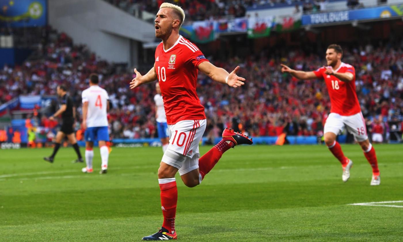 Euro 2016, il Galles vince 3-0: Bale e Ramsey trascinatori, Russia eliminata