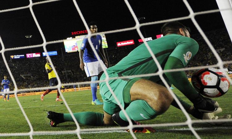 WATCH: New AS Roma goalkeeper Alisson makes terrible mistake in Brazil’s Copa America stalemate