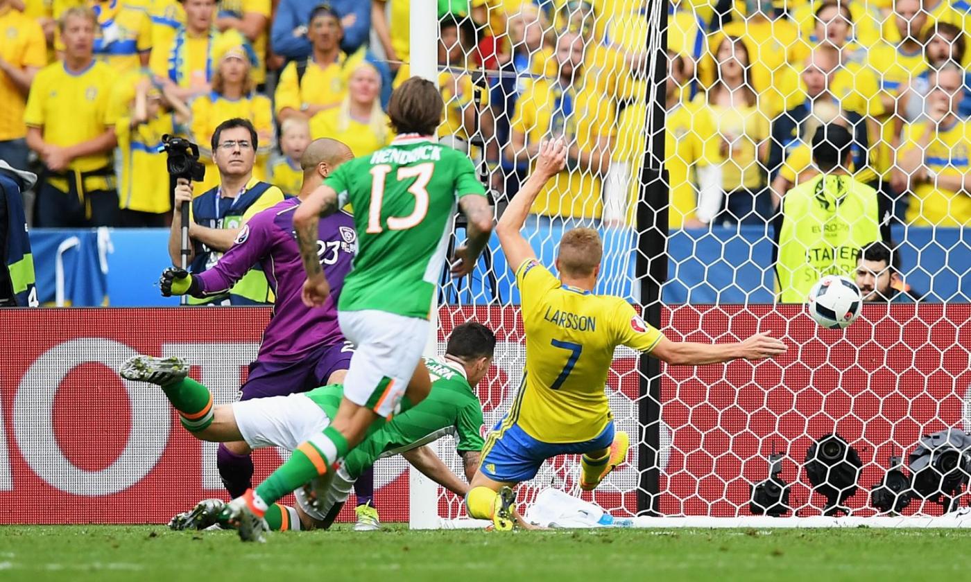 Euro 2016: Irlanda-Svezia 1-1, Ibra decisivo. Buon pareggio per l'Italia