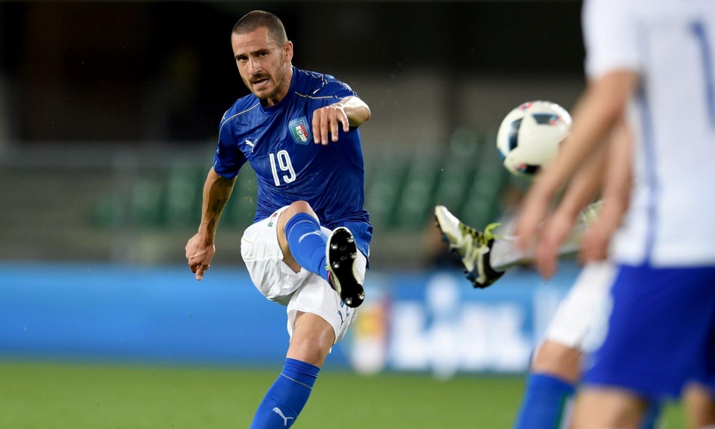 Italia, Bonucci: 'Il primo ad arrivare? Sono carico, non vedo l'ora'