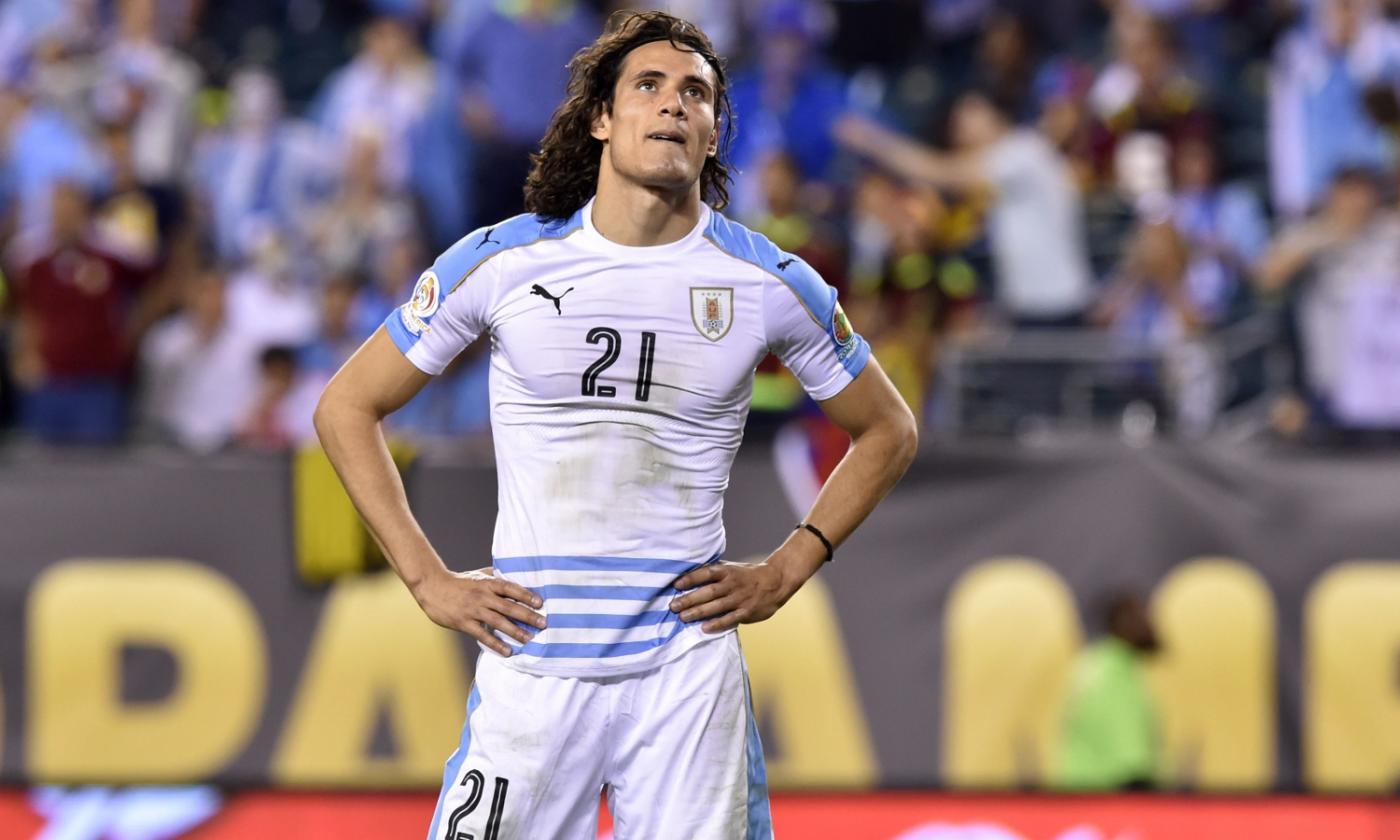 Coppa America: è già fuori l'Uruguay! Cavani delude, rabbia Suarez