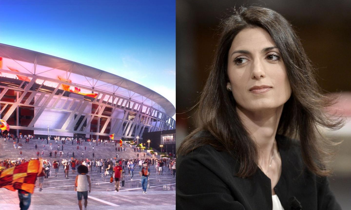 Stadio Roma, Raggi prepara la contro-proposta