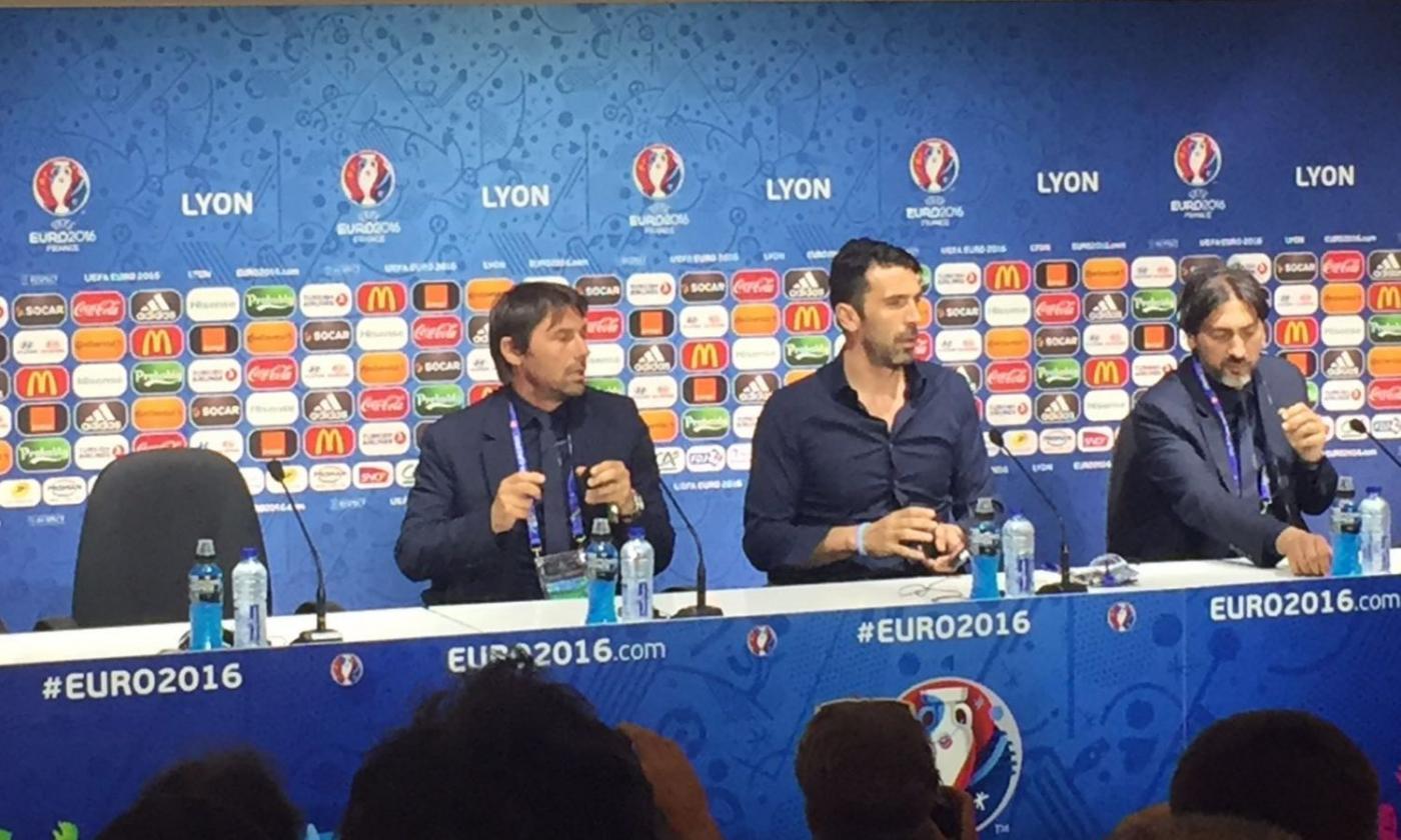 #CMinFrancia, Conte: 'In campo con orgoglio'. Buffon: 'Sfavoriti ma...'