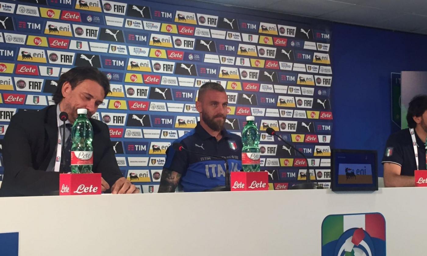 #CMinFrancia De Rossi: 'Conte il nostro top player'. Domani si va a Lille