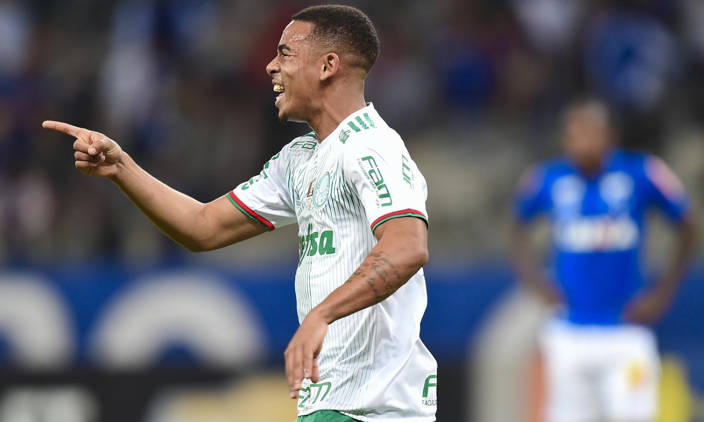 All. Palmeiras: 'Gabriel Jesus al Barcellona? Farebbe panchina'