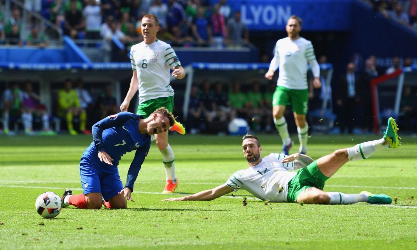 Francia-Irlanda 2-1: il tabellino