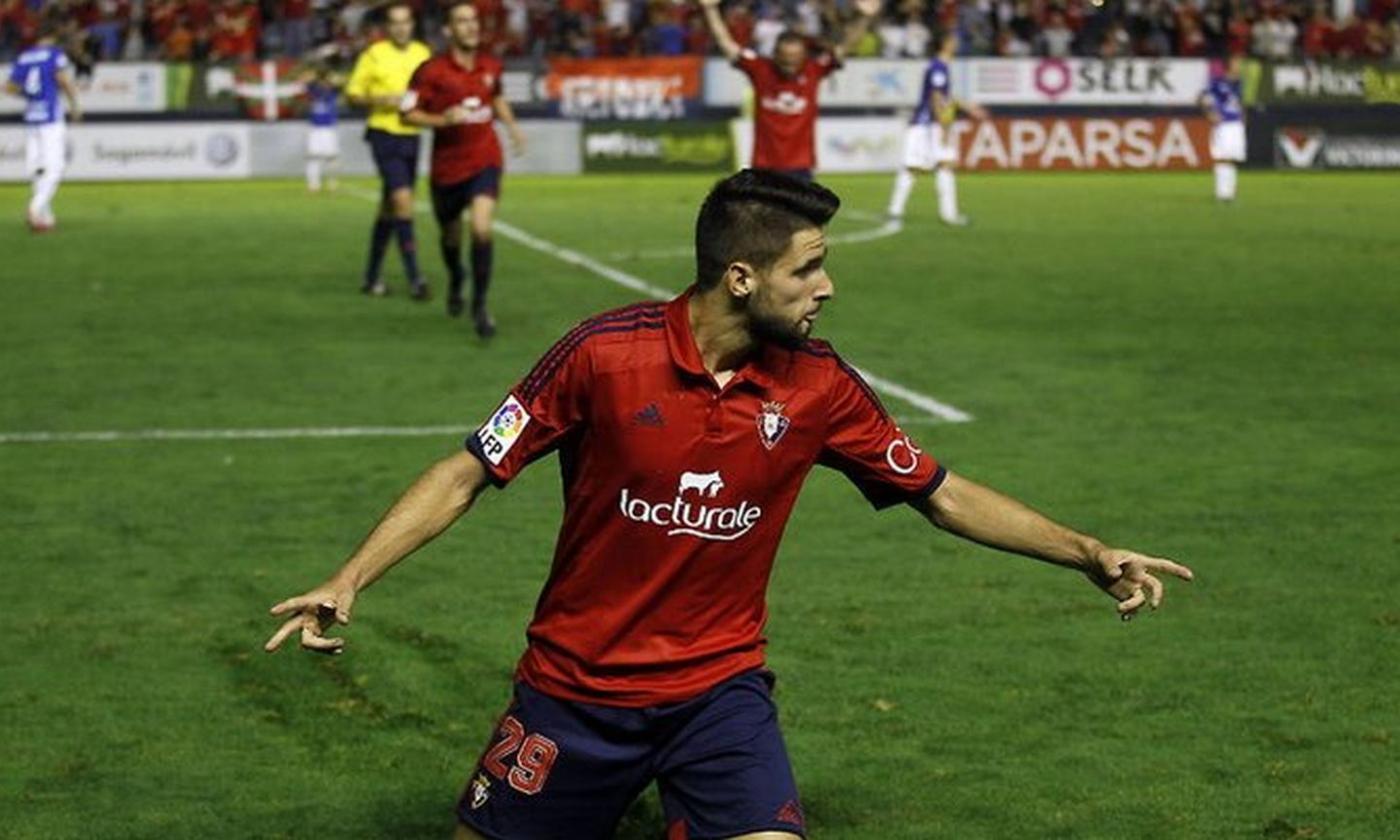 Liga: Escalante illude l'Eibar, prima vittoria per l'Osasuna