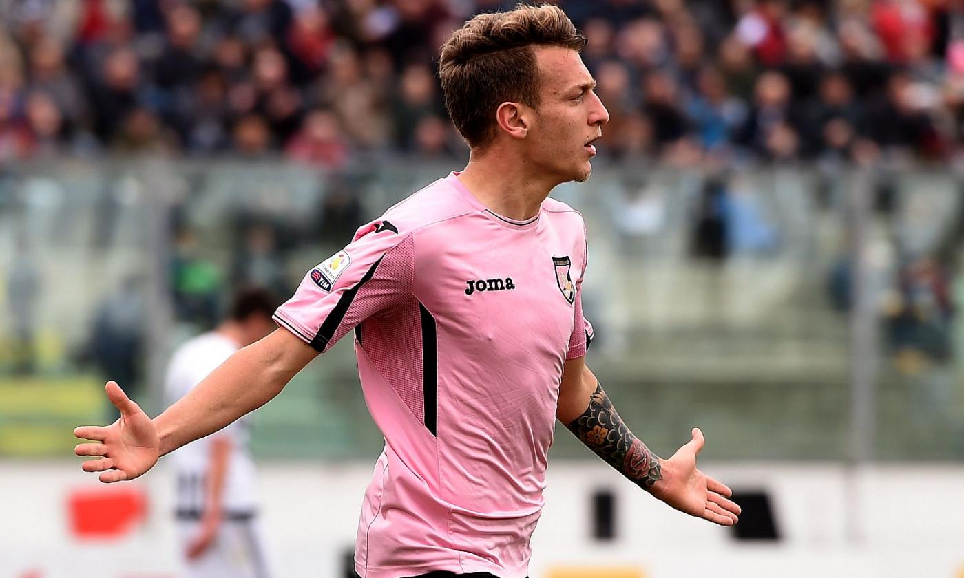 Entella-Palermo 1-2: il tabellino