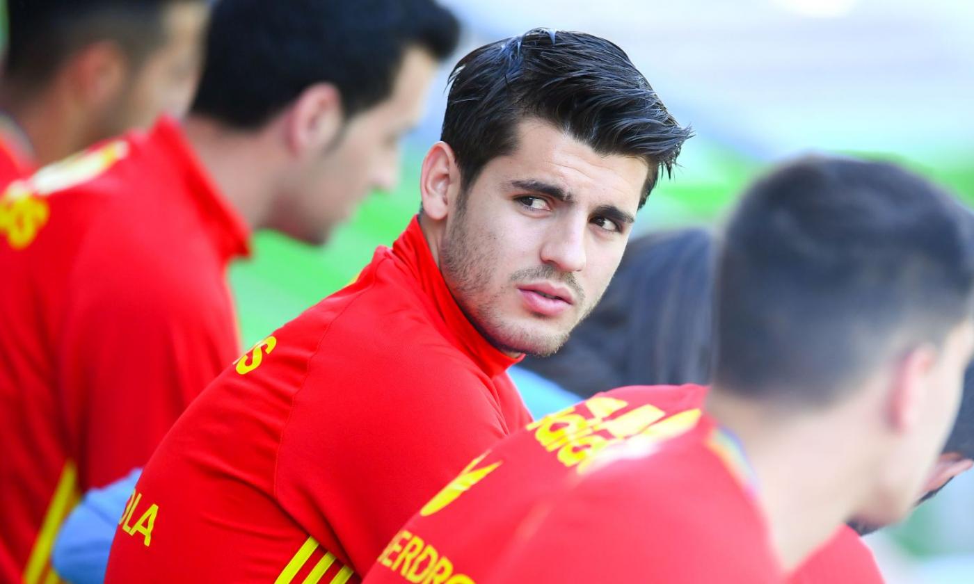 Juve, Morata si allena ad Amsterdam VIDEO