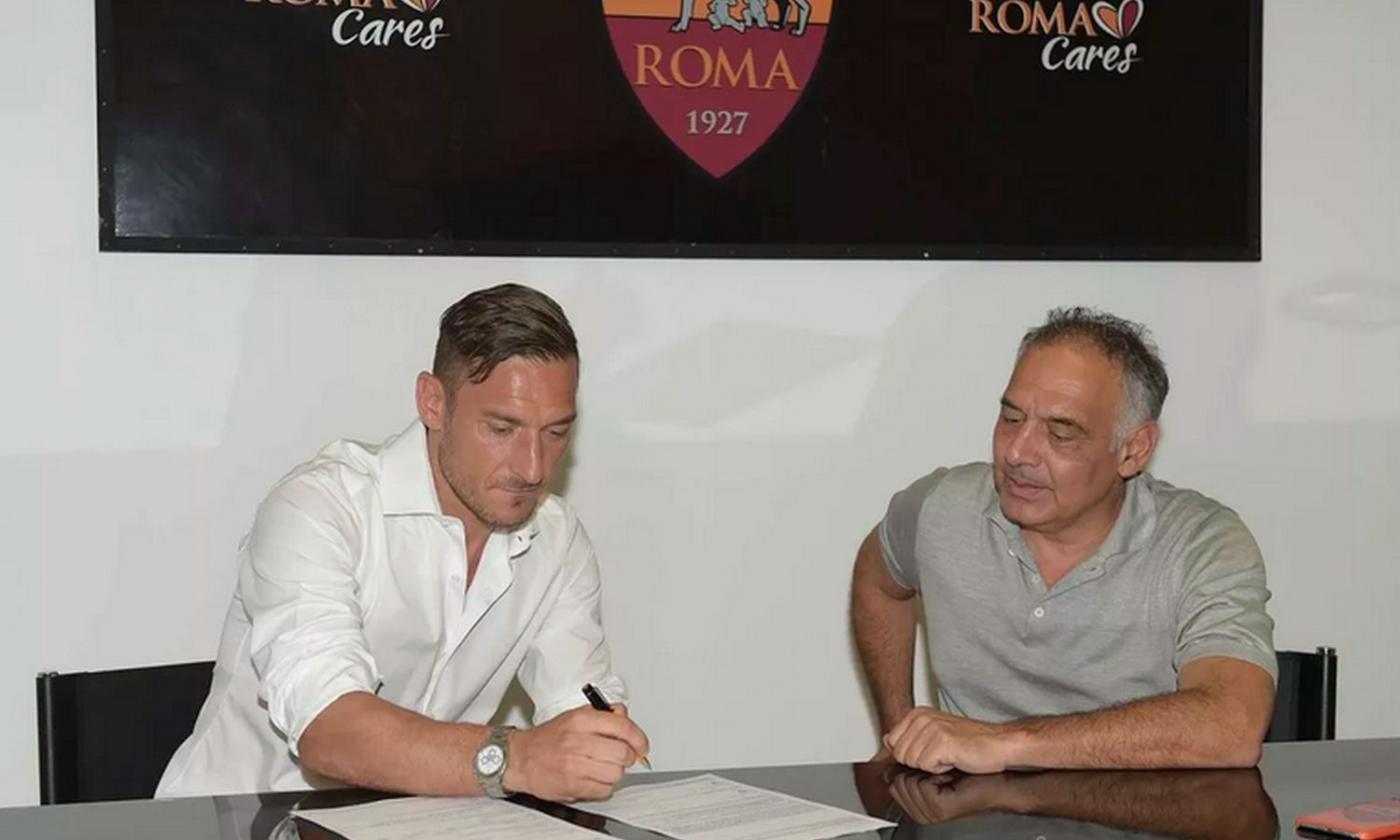 Roma: le cifre del rinnovo a Totti