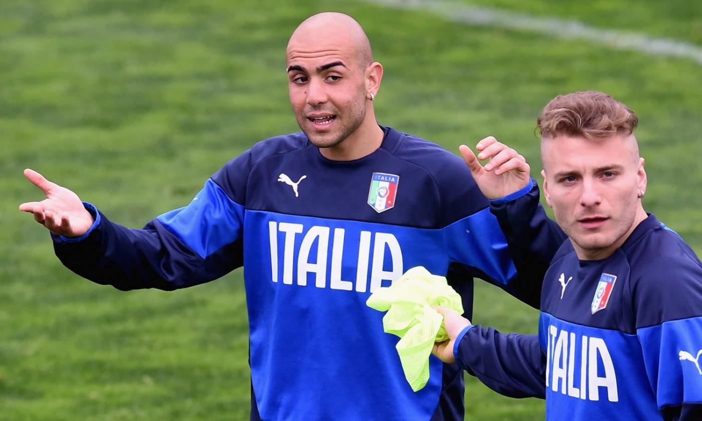 Italia, show di Zaza e Immobile davanti a 600 tifosi