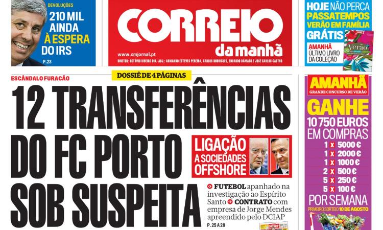 Il Porto e Jorge Mendes al centro di un’inchiesta su calcio e finanza offshore