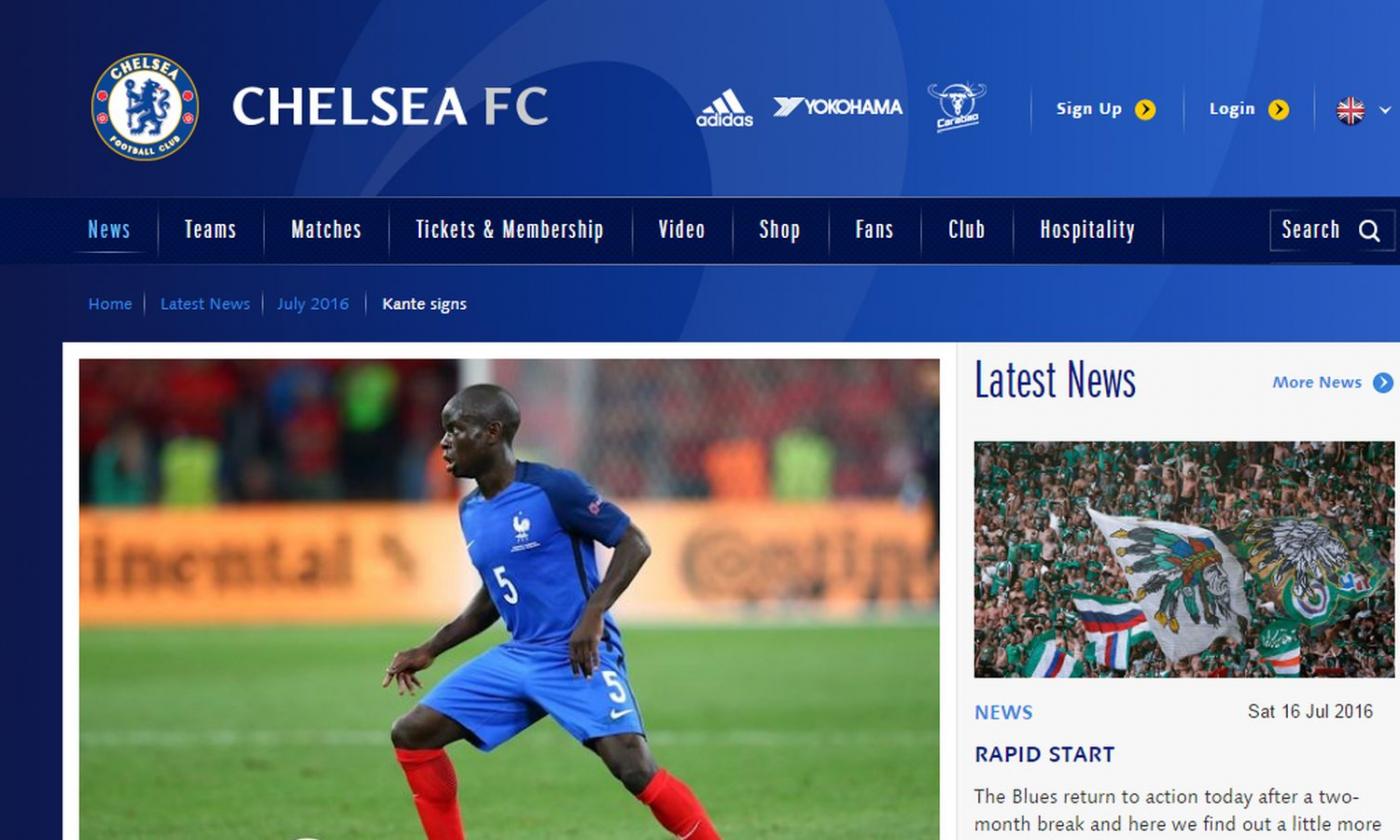 Chelsea, UFFICIALE: ecco Kanté