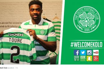 Kolo Touré Celtic Glasgow
