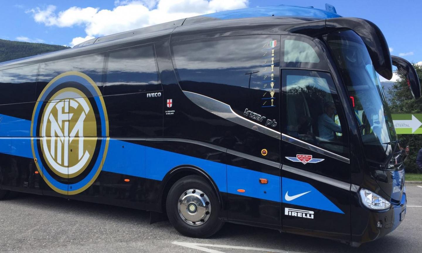 Inter a Istanbul giovedì: ma il pullman è già arrivato